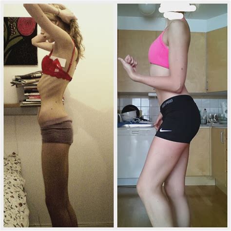 50 Incredible Skinny To Fit Female Muscle Gain Transformations