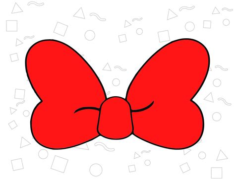Minnie Mouse Bow Svg Svg Png Dxf Instant Download minnie | Etsy