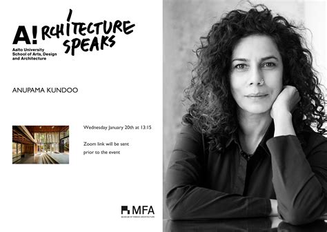 Online Zoom Lecture Architecture Speaks Anupama Kundoo