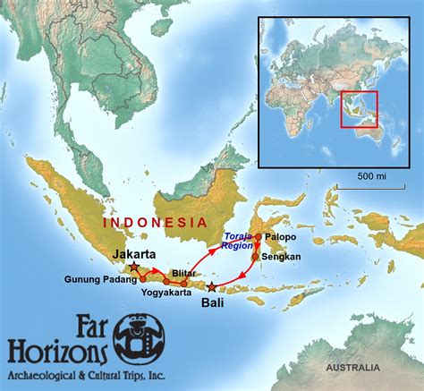 *map ini dibuat dengan notebook spek rendah, jadi hanya beberapa tempat aja yang agak berat dilewati. Indonesia Tour: Java, Bali and Sulawesi | Far Horizons