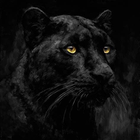 Dark Panther Digital Art By Mike Taylor Fine Art America
