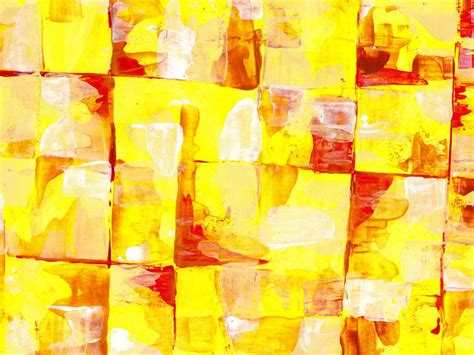 Yellow Abstract Painting Backgrounds 