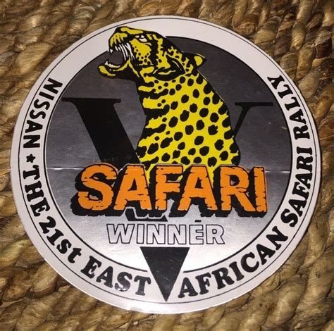Winner of the 2015 safari classic rally, stig is a firm favourite with all fans of safari. 1973 East African Safari Rally - Nissan winners in 2020