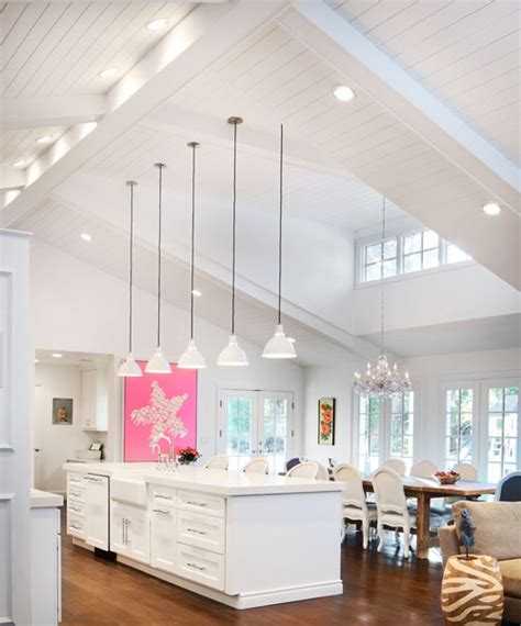While high ceilings are architecturally appealing, they present challenges for installing light fixtures, so consider these vaulted ceiling lighting options. A Guide of Vaulted Ceiling Recessed Lighting Placement ...
