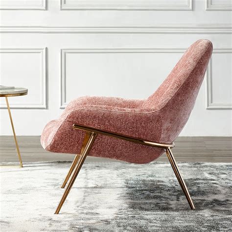Check spelling or type a new query. Luxury Modern Stylish Armchair Pink Velvet Upholstered ...