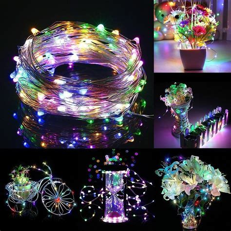 1 10m Usb Led Copper Wire String Fairy Light Strip Lamp Xmas Party