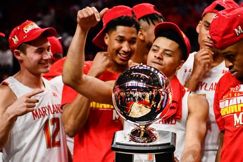 Photo Gallery Maryland Basketball Wins Share Of Big Ten Regular Season