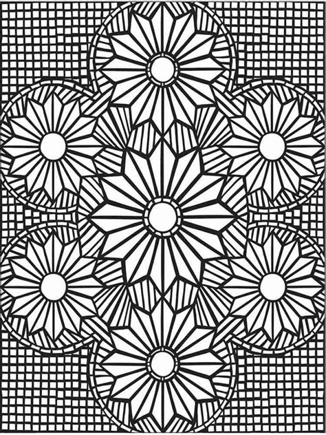 Mosaic Coloring Pages For Adults