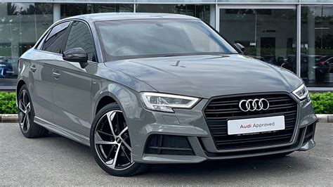 Approved Used Audi A3 Saloon Black Edition 35 Tfsi 150 Ps 6 Speed
