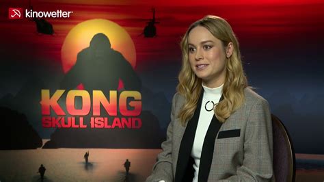 Interview Brie Larson Kong Skull Island Youtube
