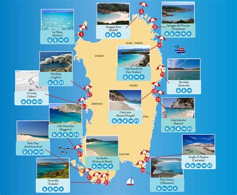 Best Beaches In Sardinia Italy Map Get Map Update