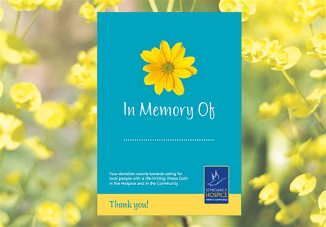 In Memory Of St Michaels Hospice