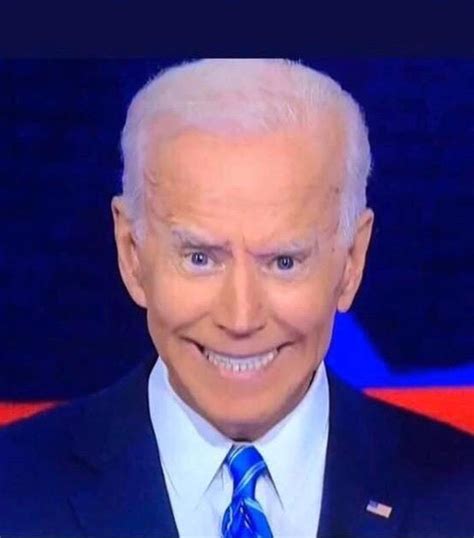 Creepy Smiling Joe Biden Blank Template Imgflip