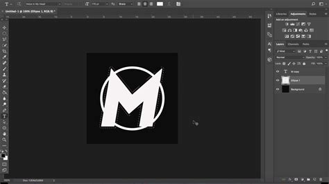 Logo Tutorial Photoshop Youtube