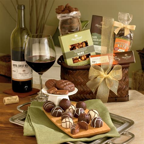 Send wine and flowers combo hampers online to those who are in love with wine and like flowers from giftacrossindia. gift baskets with wine and chocolate | Chocolate Gift ...