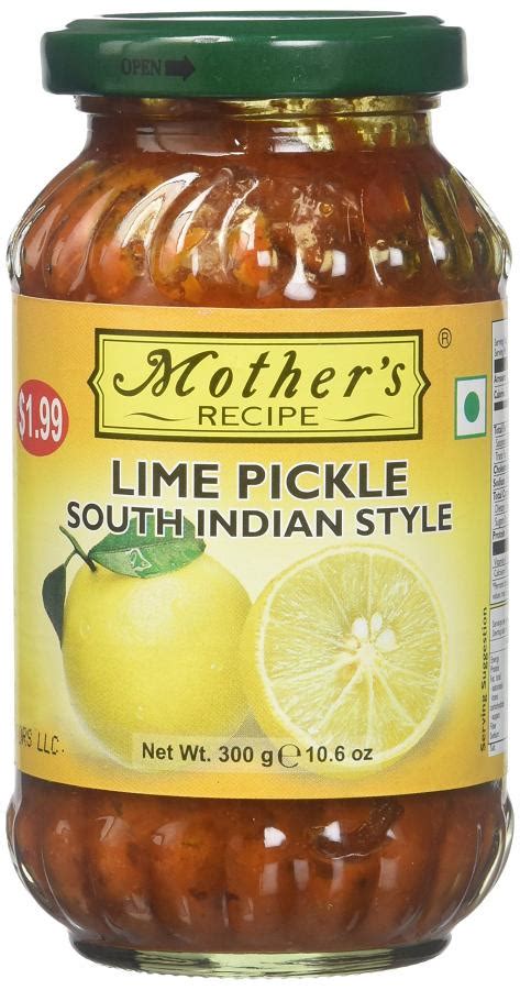 Mothers Recipe Lime Pickle South Indian Style 300 Gms 45191 Buy