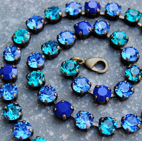 Hochzeit Etwas Teal Blau Swarovski Kristall Von Mashugana Auf Etsy 68