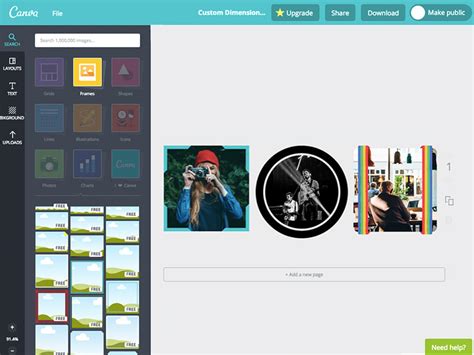 Picjoke merupakan gratis foto editor online yang memiliki banyak fitur seperti efek foto yang menyenangkan, bingkai foto, kolase bagus dan foto montase. Membuat Foto Bingkai Atau Frame Secara Online - Canva