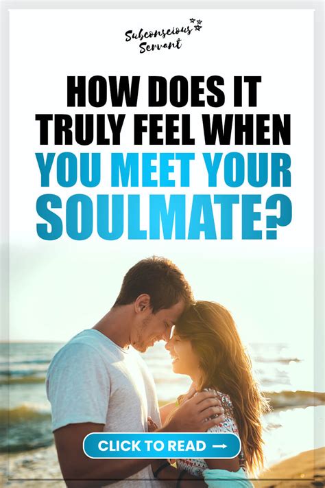 How Does It Truly Feel When You Meet Your Soulmate