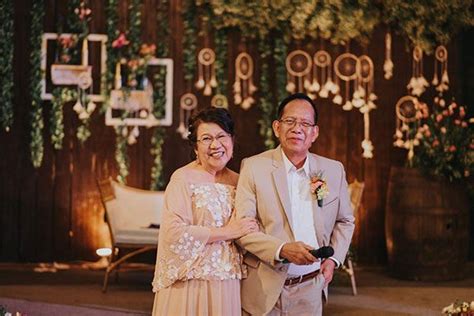 Rustic 50th Wedding Anniversary Philippines Wedding Blog Wedding Rose