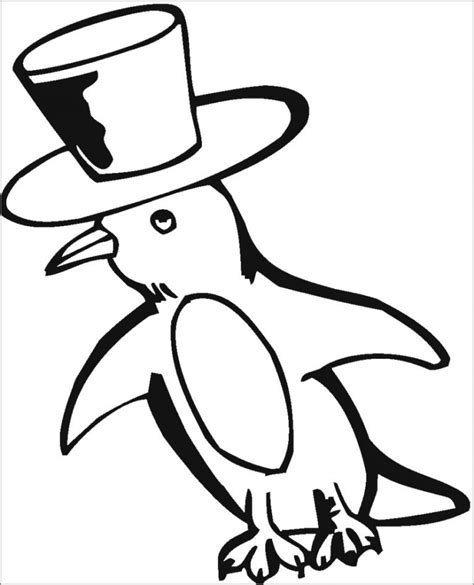 Penguin Coloring Pages For Preschoolers Coloringbay