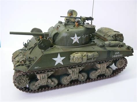 Tamiya M4a3 75mm Sherman International Scale Modeller Military