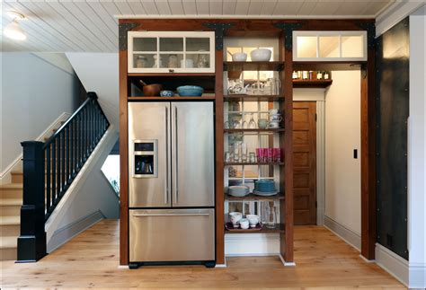 Pantry Design Eclectic Kitchen Free Standing Kitchen Pantry