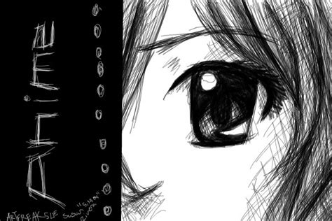 Anime Sketch ← An Anime Speedpaint Drawing By Artfreaksue Queeky
