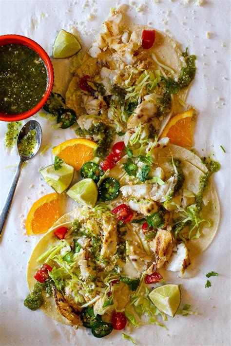 Spicy Tequila Lime Fish Tacos With Cod Cooking On The Ranch