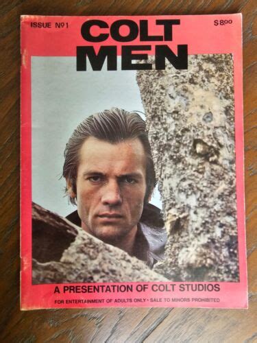 Vintage Colt Men Issue 1 Colt Studios Jim French Homoerotica Ebay