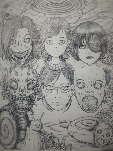 Another Fan Art Based On Uzumaki By Junji Ito Junjiito