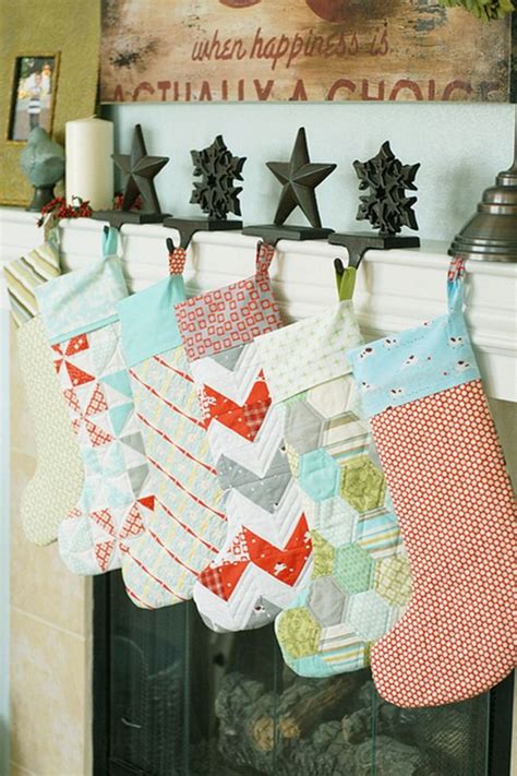 12 Diy Christmas Stockings Handmade Holiday Inspiration