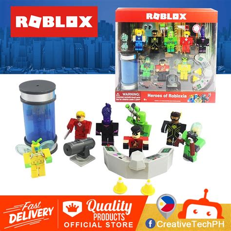 Roblox Heroes Of Robloxia New Model Action Figures Toys For Kids