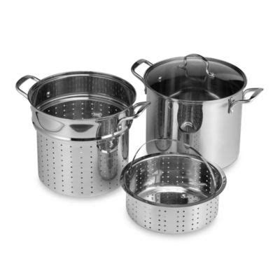 Not to mention your kitchen will look like an absolute unit. Denmark Tools for Cooks® Stainless Steel 12-Quart 4-Piece ...
