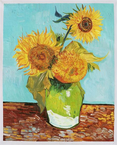 Sunflowers 1888 Vincent Van Gogh Paintings Van Gogh Paintings Van