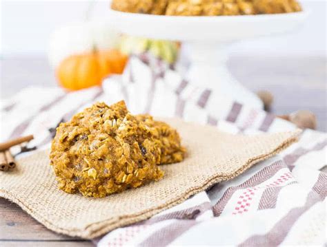 Pumpkin Breakfast Cookies With Muesli Rachel Cooks
