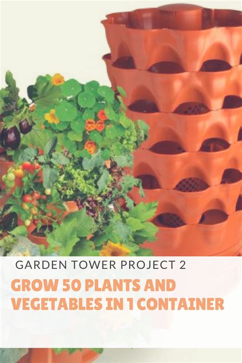 Grow 50 Plants And Vegetables In 1 Container With The Garden Tower