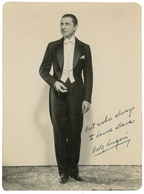 Bela Lugosi Signed Photograph Rr Auction