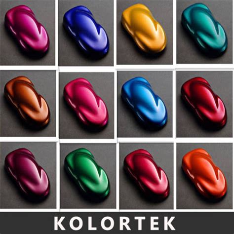 China Kolortek Auto Paint Metallic Colors Pigment
