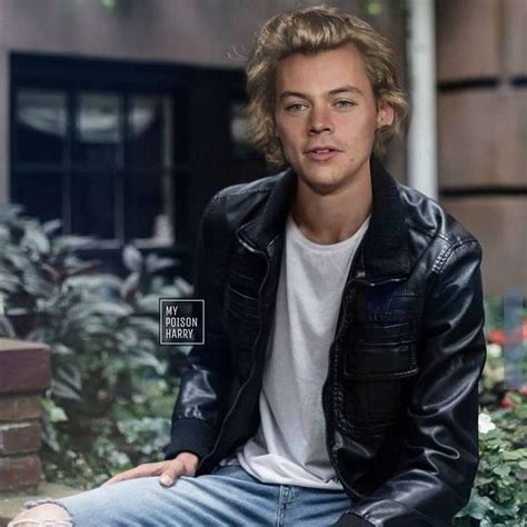 Harry Styles Edits On Instagram “blond Harry Harrystyles