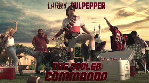 Dr Pepper College Football Larry Culpepper Cooler Commando Ad