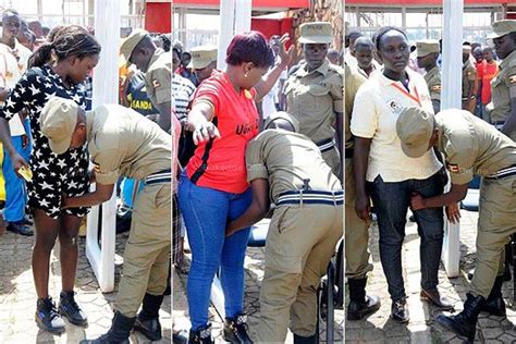 Photo Ugandan Male Police Touching Women In Sensitive Areas Naibuzz