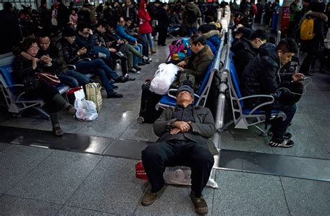 Chinese New Year Travel Billions Of Journeys As People Head Home In