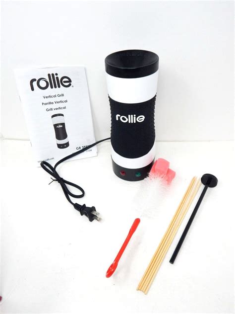 Rollie Hands Free Automatic Electric Vertical Nonstick Egg Cook Open