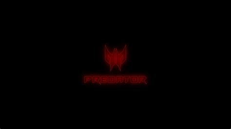 Acer Predator Logo Red Glow K Wallpaper PC Desktop