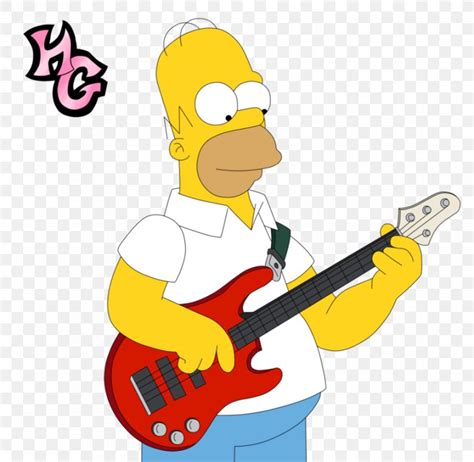 Homer Simpson Lisa Simpson Bart Simpson Bass Guitar Png 904x883px