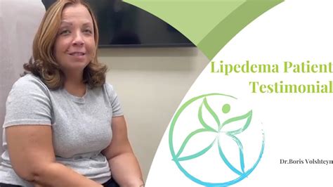 Lipedema Patient Testimonial Lipedema Specialist Nj And Ny Dr