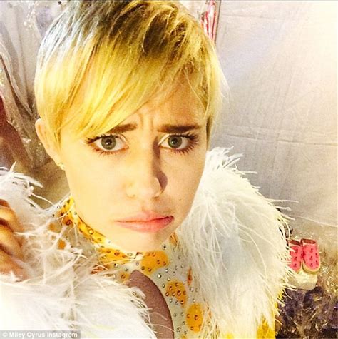 Miley Cyrus Shares Topless Photo Looking Worse For Wear In Rio De Janeiro Daily Mail Online