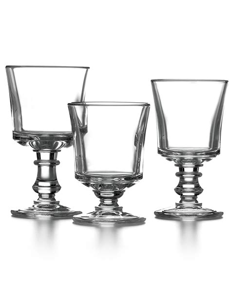 la rochere glassware set of 6 jacques coeur goblets glassware glassware set party glassware