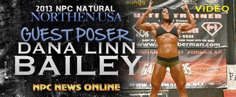 Npc Natural Northern Usas Dana Linn Bailey Guest Posing Npc
